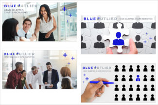 Blue Outlier | LinkedIn post images