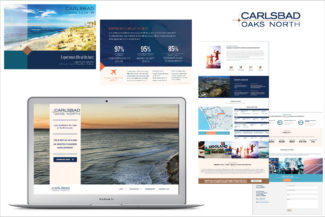 Carlsbad Oaks North | Postcard & Website Design