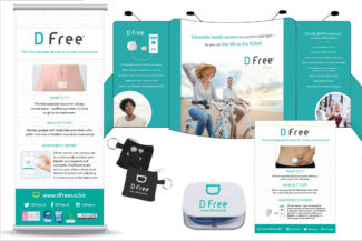 DFree | Tradeshow Booth, Pullup Banner & Graphics/Giveaways